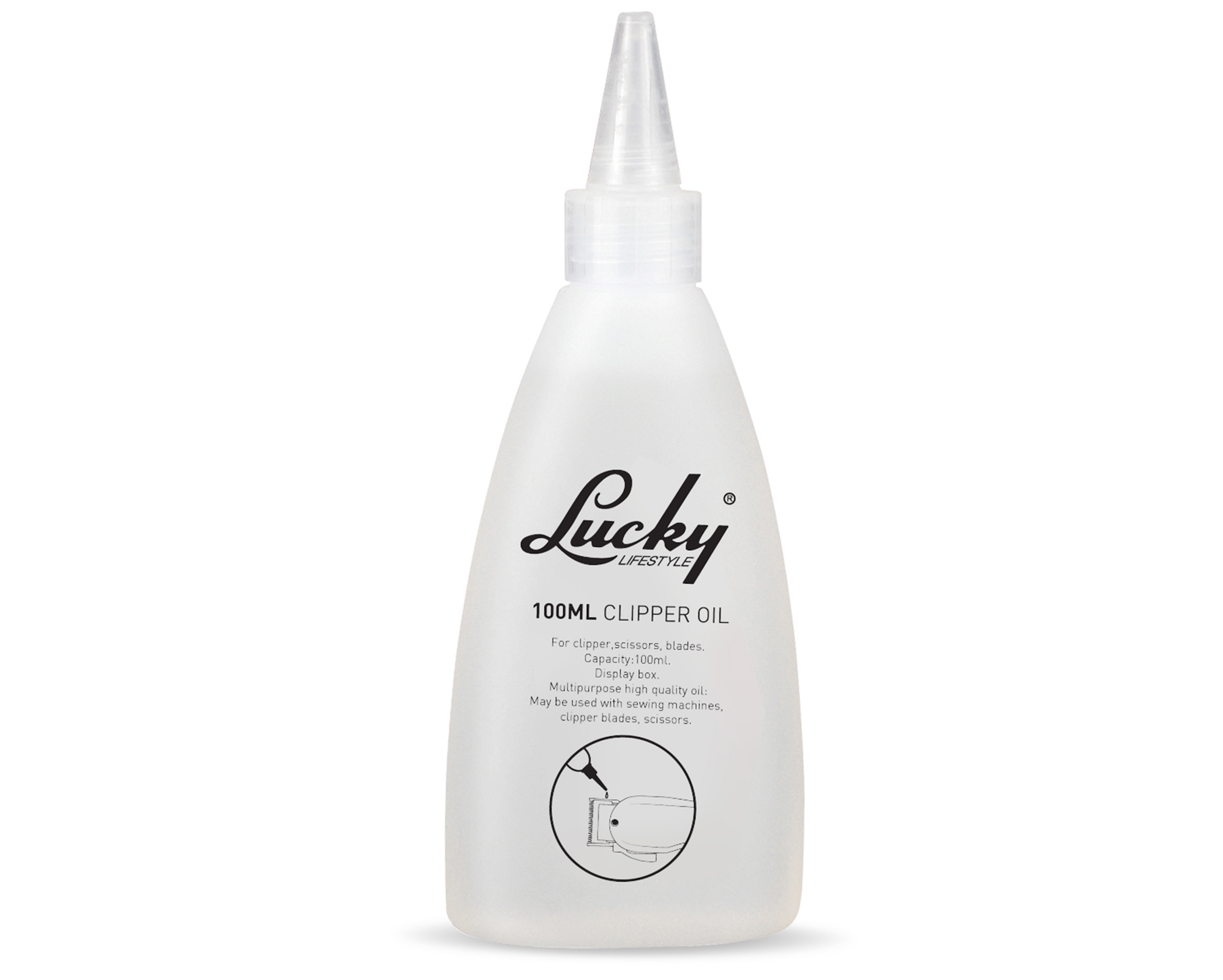 100ml Lubricating Clipper Oil Lucky OIL100A Lucky lifestyles